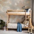 Clouding, Sepia Mural Wallpaper - room preview 06