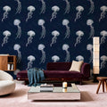 Jellyfish Zen Mural Wallpaper - room preview 06