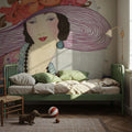 Vintage Fashion Cover XI Mural Wallpaper - room preview 06