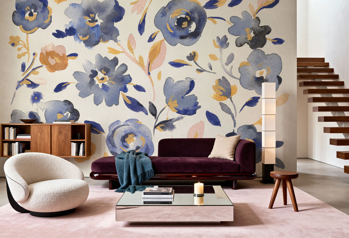 My Flowers in May Mural Wallpaper - room preview 06
