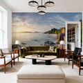 Sunset Beach Mural Wallpaper - room preview 06