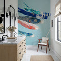 Koinobori, Japanese Kites Mural Wallpaper - room preview 06
