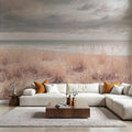 Soft Ocean Mural Wallpaper - room preview 06