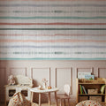 Ikat Pattern III Mural Wallpaper - room preview 06