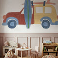 Surf Bus No.4 Mural Wallpaper - room preview 06