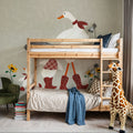 Ducks in the Pumpkin Patch IX Mural Wallpaper - room preview 06