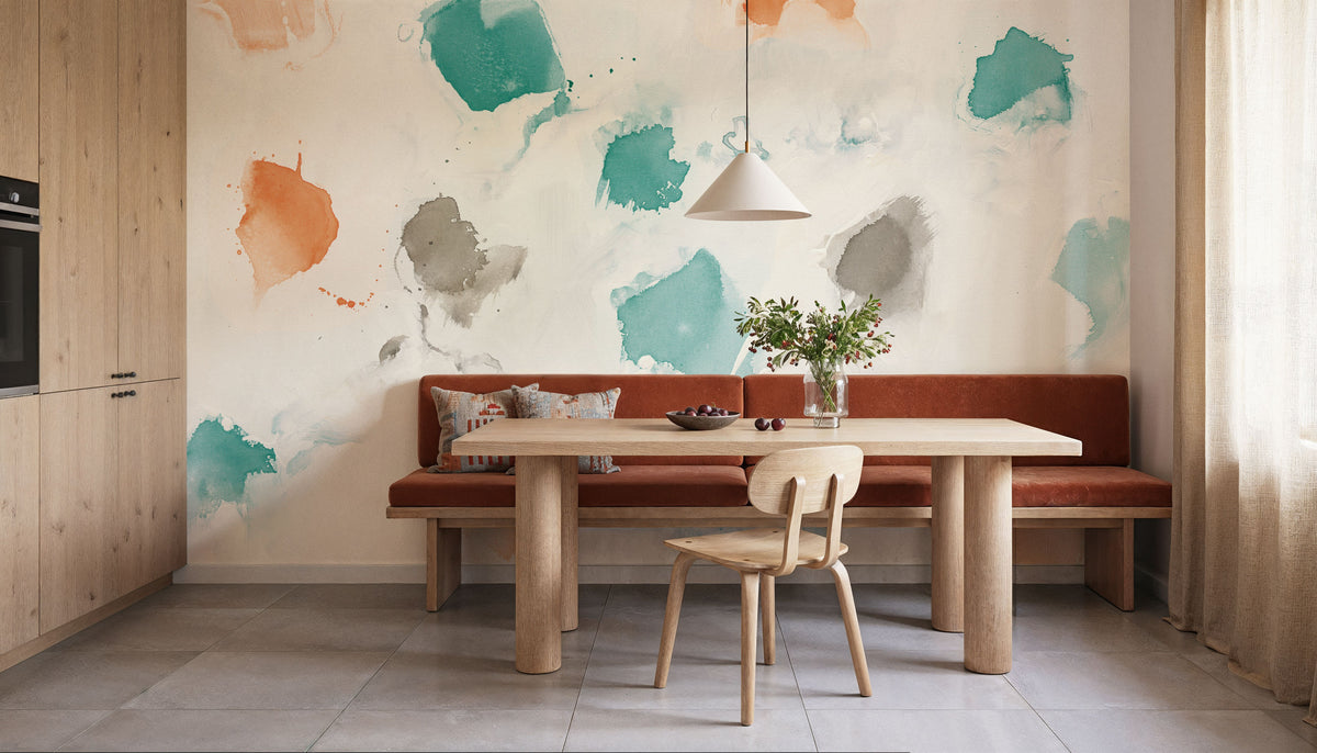 Sunflower Nougat II Mural Wallpaper - room preview 06