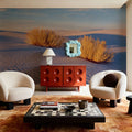 Golden Dune Shadows Mural Wallpaper - room preview 06