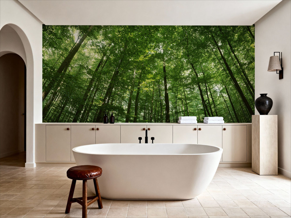 Woodland Serenity Mural Wallpaper - room preview 06