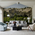 Desert Monuments Mural Wallpaper - Neutral Tone - room preview 06