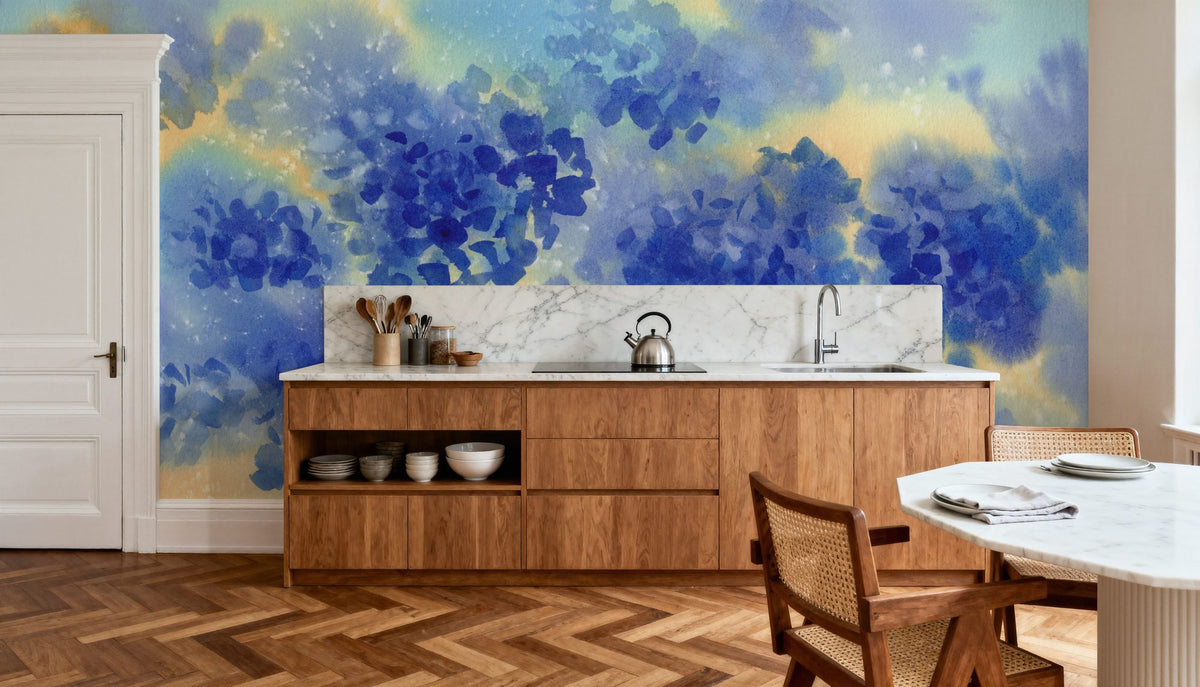Twilight Garden Mural Wallpaper - room preview 06