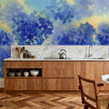 Twilight Garden Mural Wallpaper - room preview 06