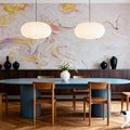 Sunset Marble Mural Wallpaper - room preview 06
