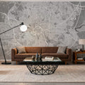 Coventry Grey Mural Wallpaper - room preview 06