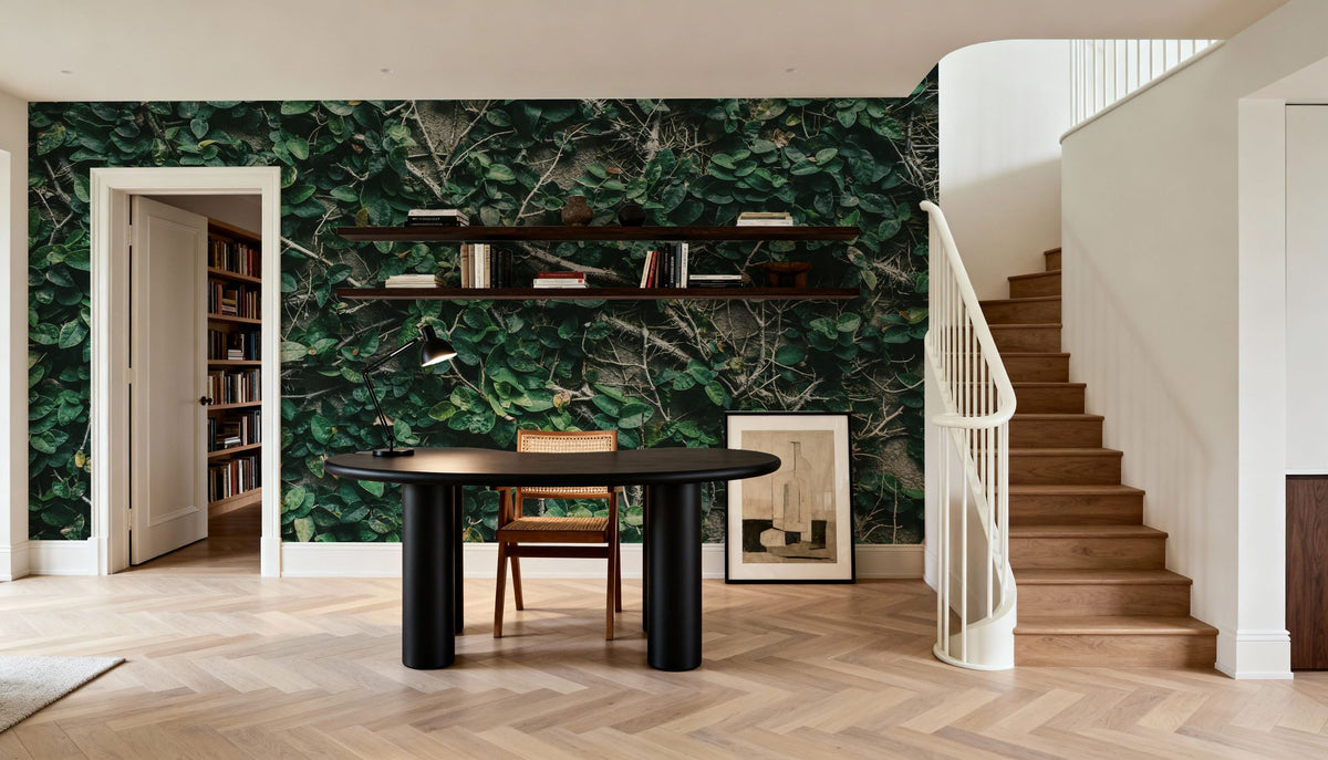 Ivy Leaves Mural Wallpaper - room preview 06
