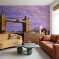 Twilight At Tower Bridge Mural Wallpaper - room preview 06