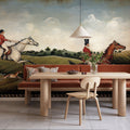 The Hunt Crop Mural Wallpaper - room preview 06