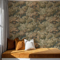 Greenwood Linden, Rustic Foliage Mural Wallpaper - room preview 06