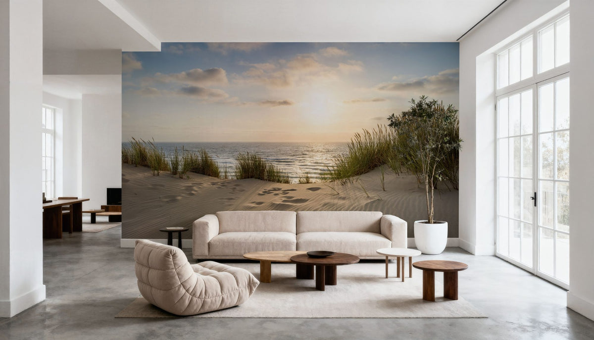 Dune Beach Mural Wallpaper - room preview 06