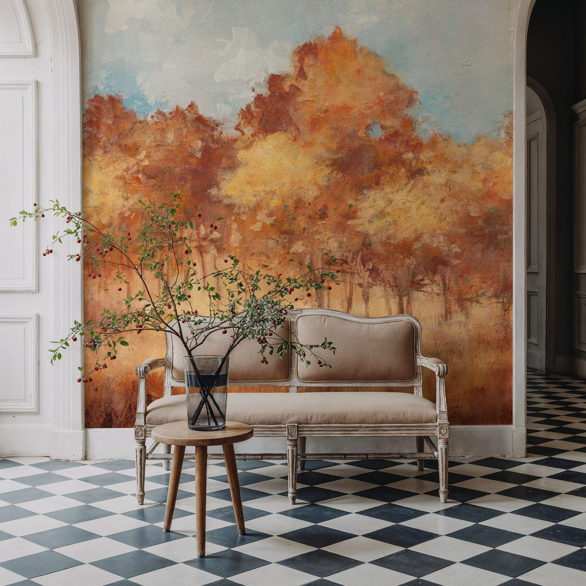 Glory of Autumn Mural Wallpaper - room preview 06