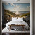 Coastal Escape Mural Wallpaper - room preview 06