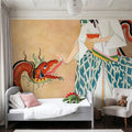 Vintage Fashion Cover IX Mural Wallpaper - room preview 06