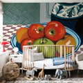 Bowl of Apples Mural Wallpaper - room preview 06