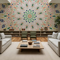 Mandala Circle Mural Wallpaper - room preview 06