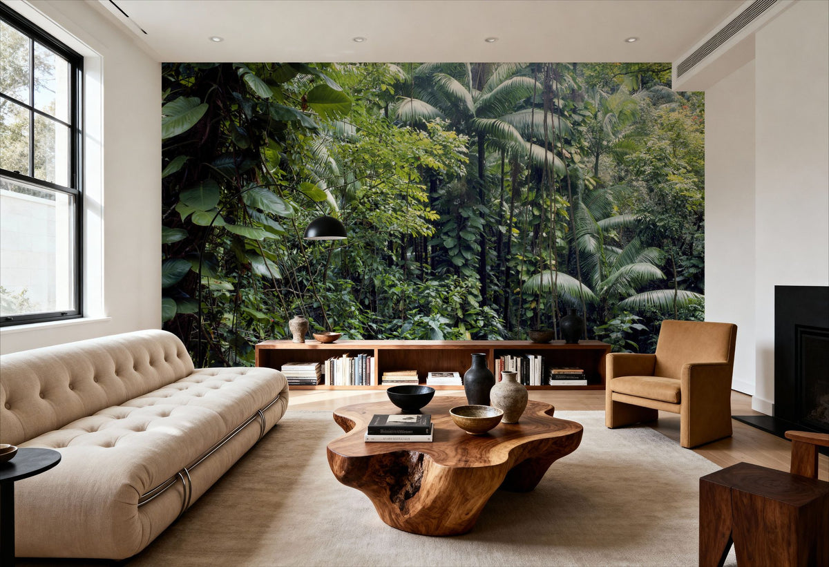 Tropical Eden Mural Wallpaper - room preview 06
