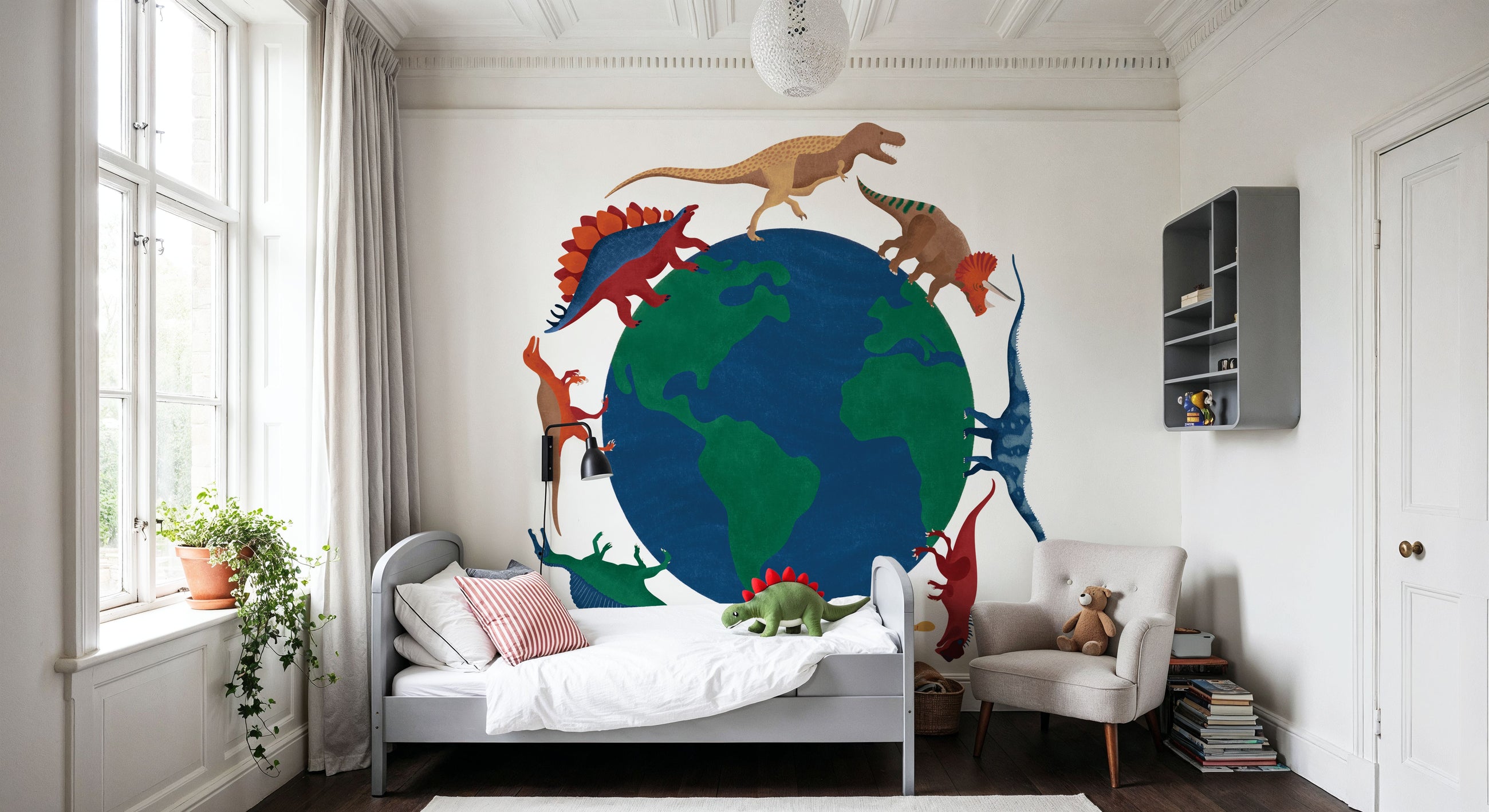 When Dinosaurs Roamed Mural Wallpaper