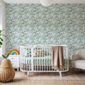 Climbing Wisteria, Sky Mural Wallpaper - room preview 06