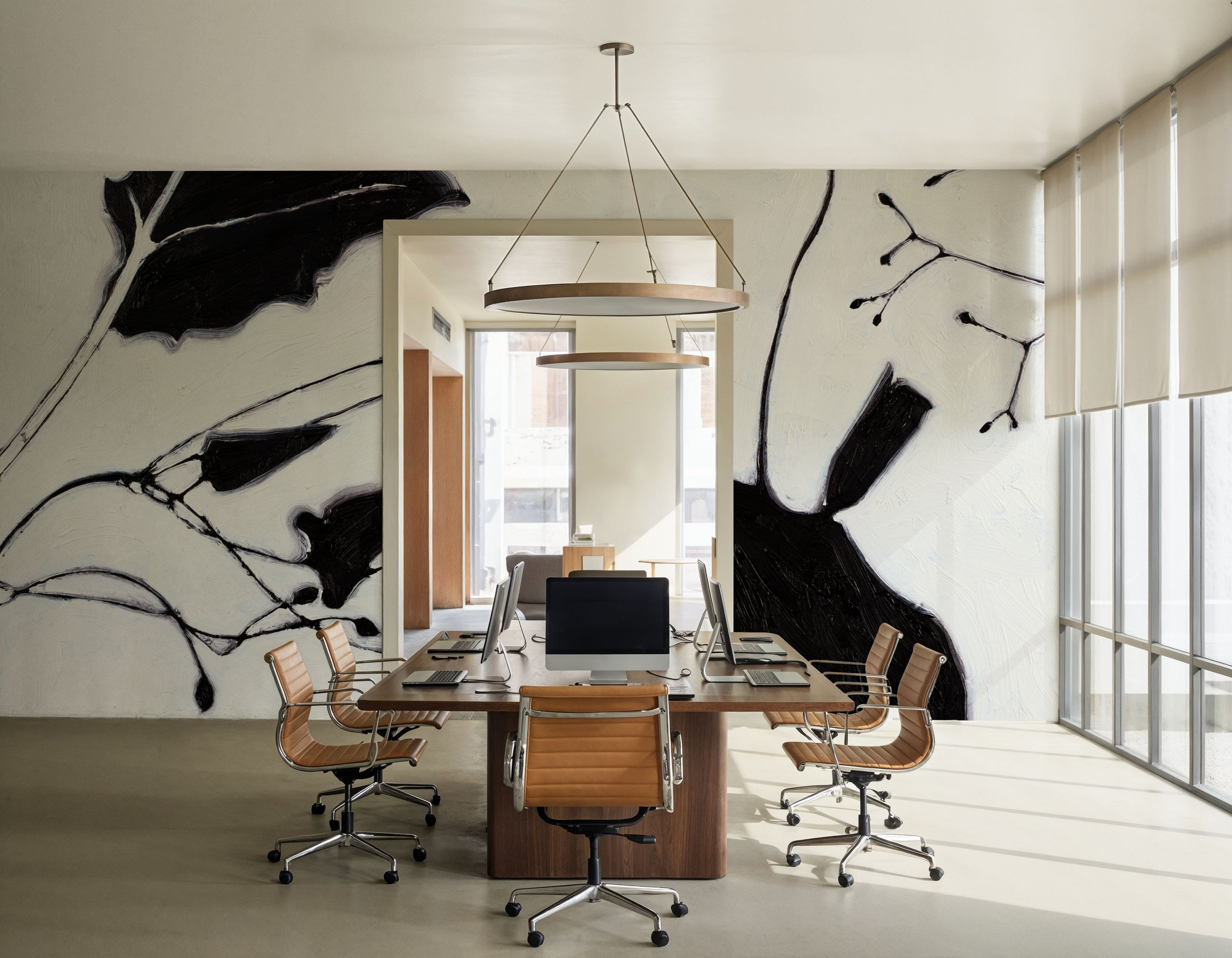 Abstract Garden II Mural Wallpaper