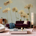 Yellow and Sky Mural Wallpaper - room preview 06