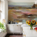 Golden Fall Mural Wallpaper - Warm Tone - room preview 06