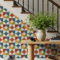 Time to Share Circles Mural Wallpaper - room preview 06