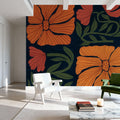 Modern Blooms III Mural Wallpaper - room preview 06