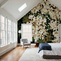 Moody Florals Mural Wallpaper - room preview 06