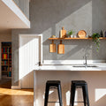 Subtle Plaster Wall Mural Wallpaper - room preview 06