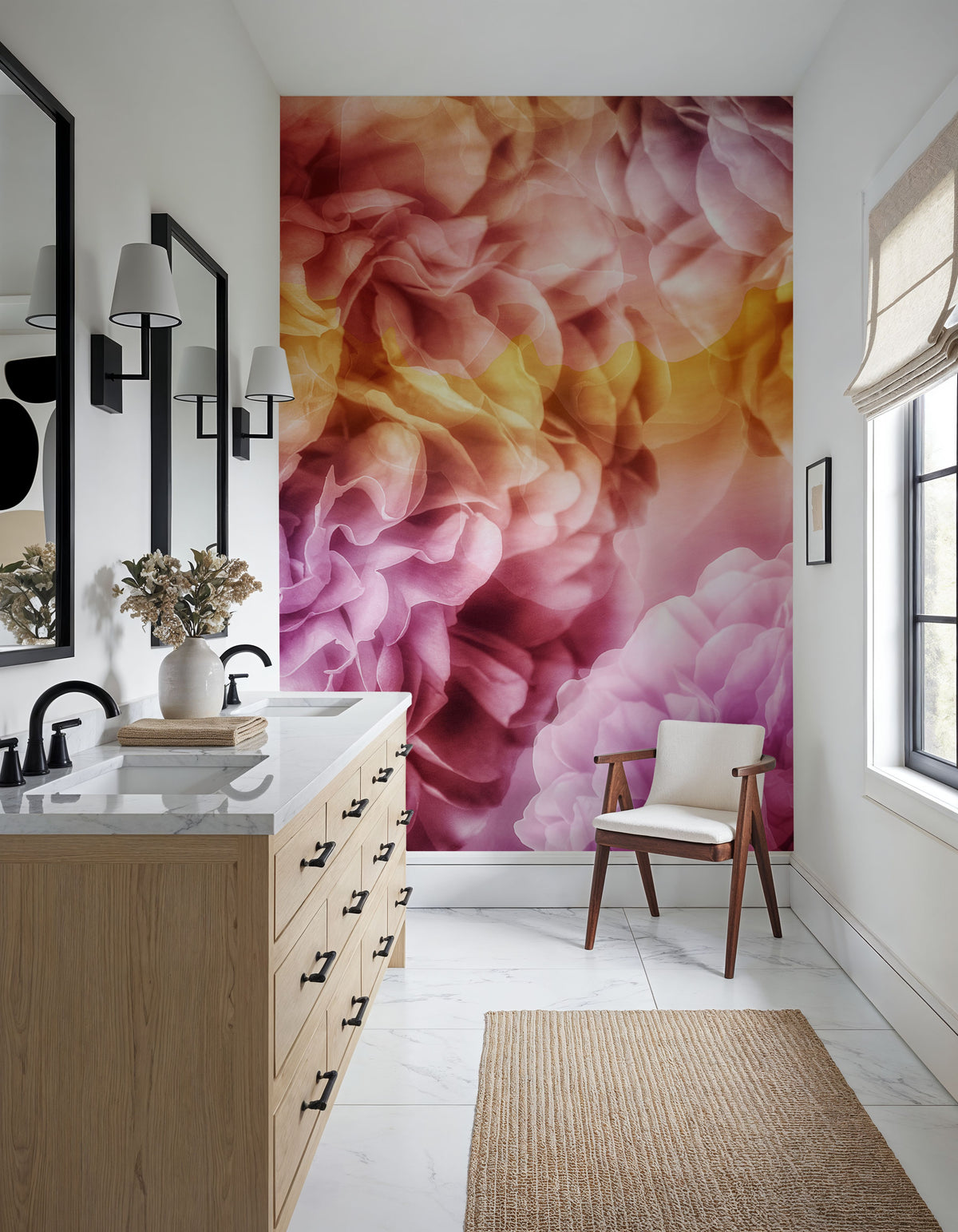 Peony Dreams Mural Wallpaper - room preview 06