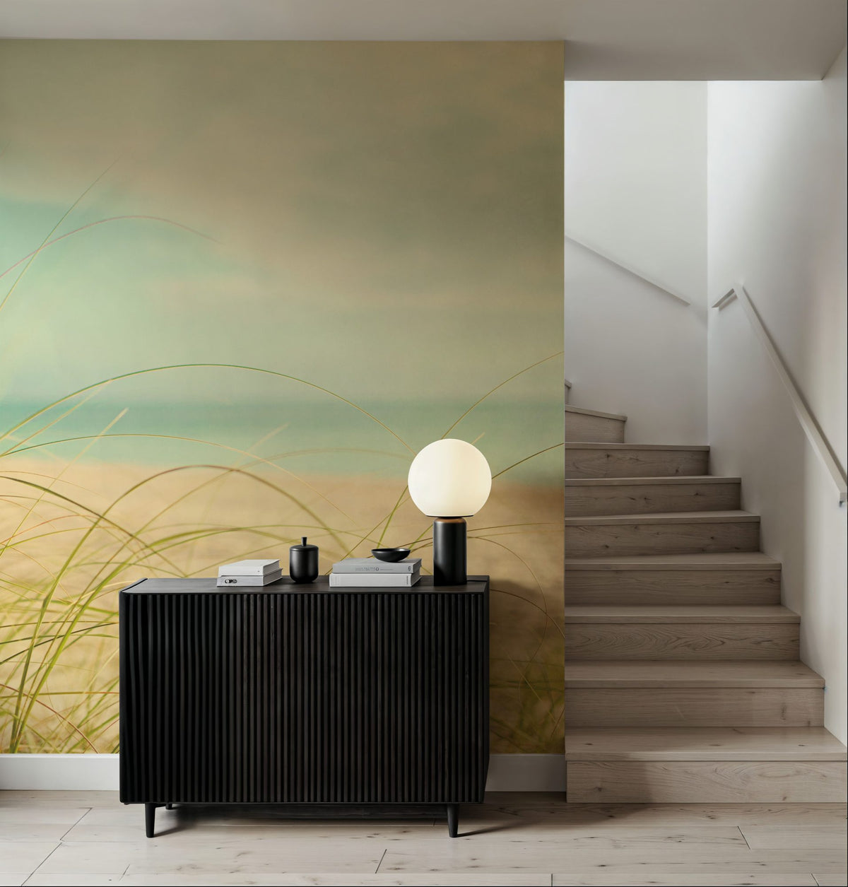 Beach Grass Mural Wallpaper - room preview 06