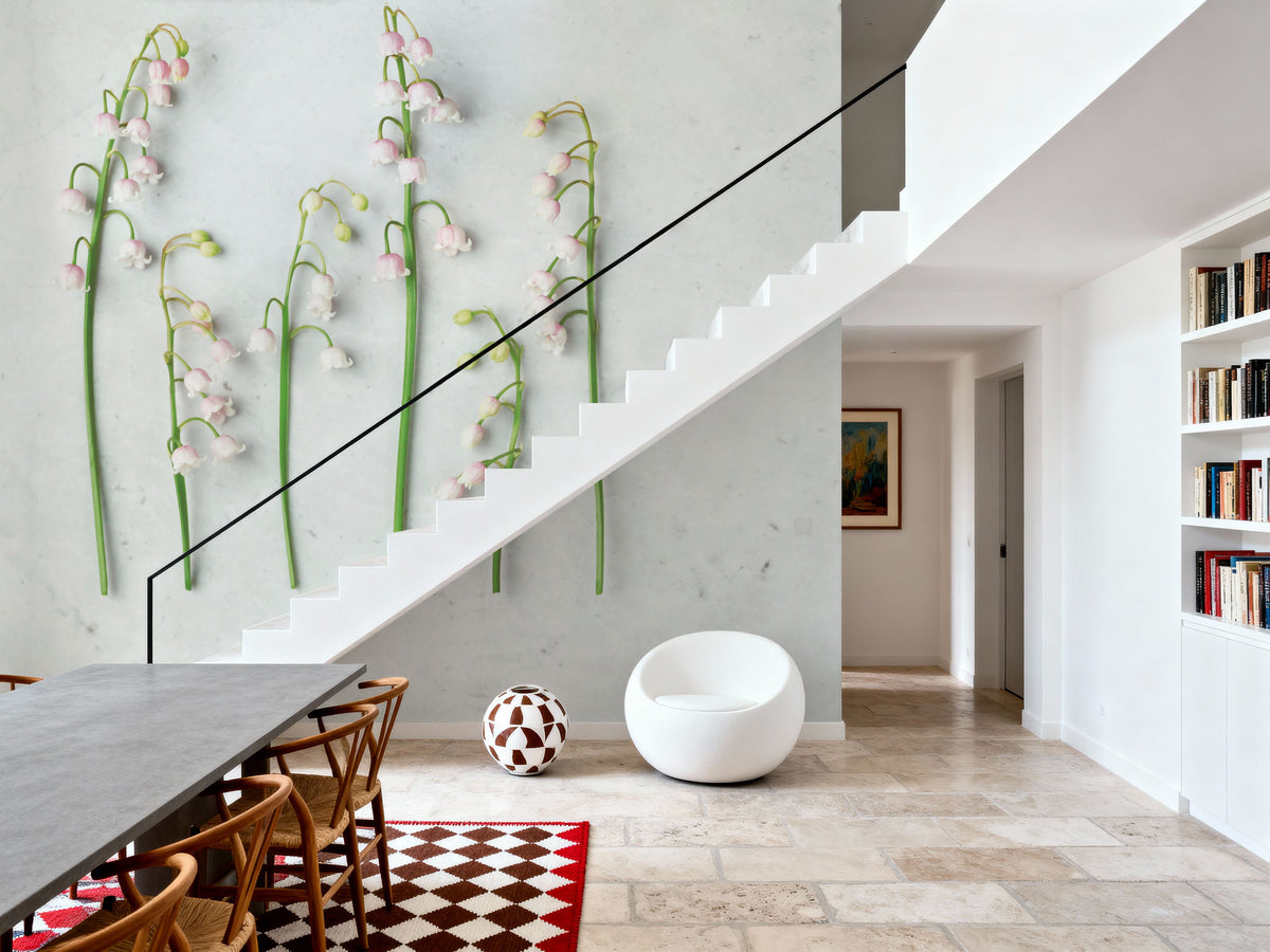 May Bell Blooms Mural Wallpaper - room preview 06