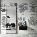 Map of Berries Mural Wallpaper - room preview 06