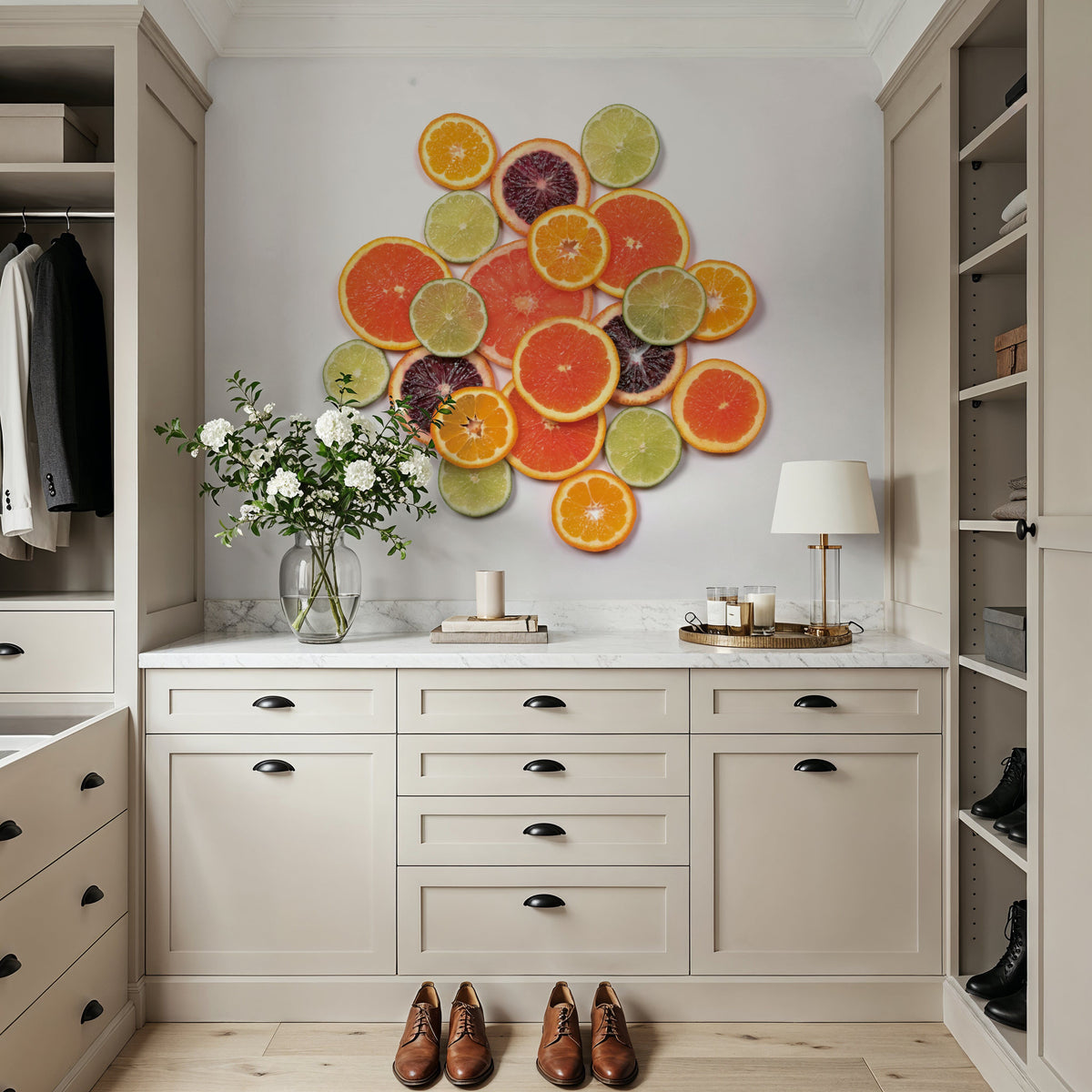 Sunny Citrus II Mural Wallpaper - room preview 06