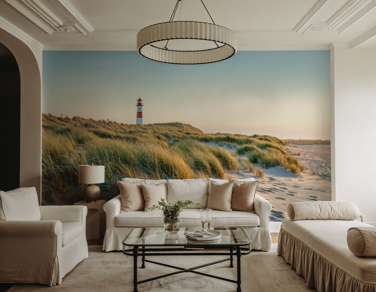Coastal Stroll Mural Wallpaper - room preview 06