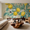 Lemon Branch Mural Wallpaper - room preview 06