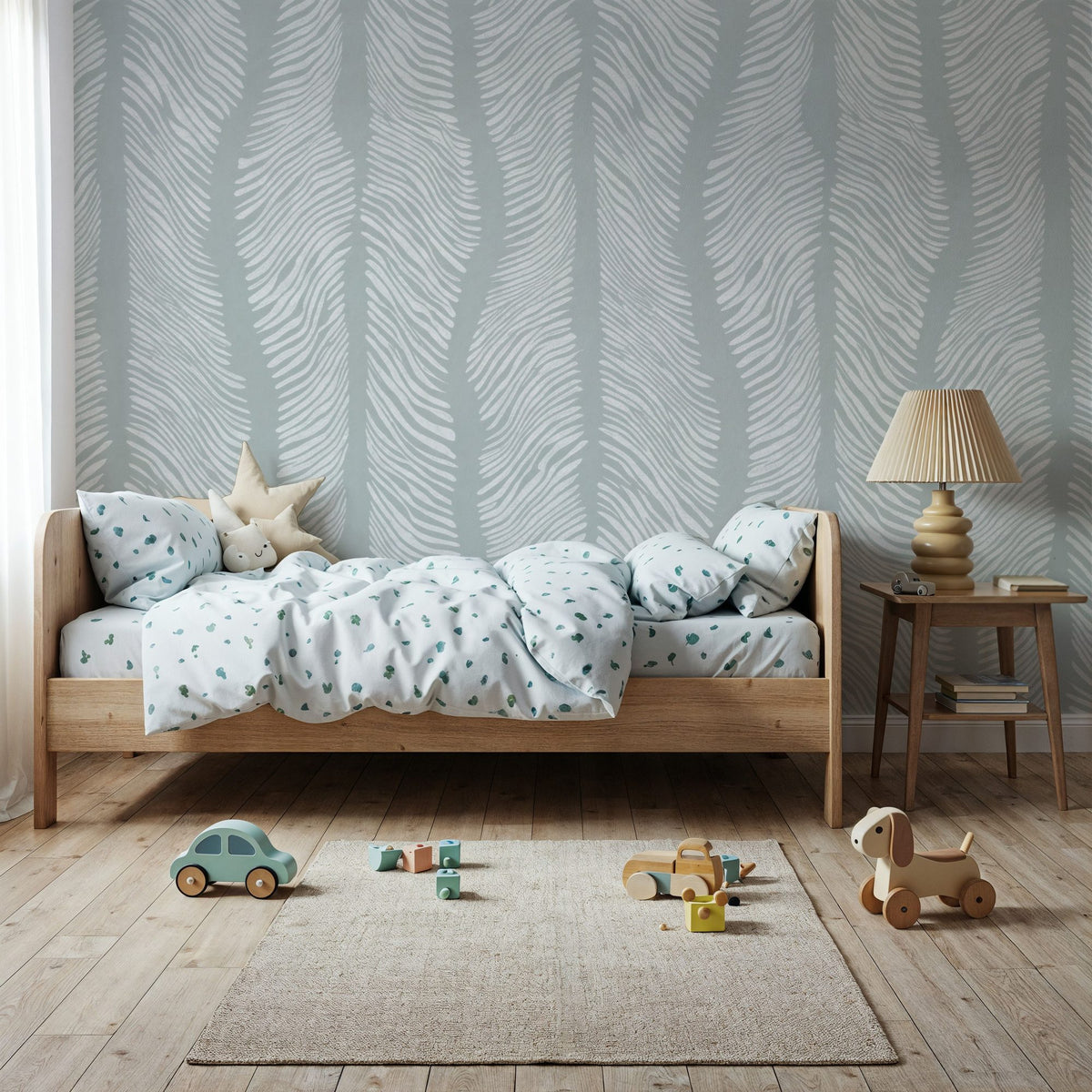 Wild Whisper, Soft Sky Mural Wallpaper - room preview 06