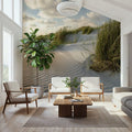Grass Beach Mural Wallpaper - room preview 06