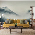 Winter Mountain View Mural Wallpaper - room preview 06