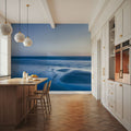 Full Moon Sea Mural Wallpaper - room preview 06
