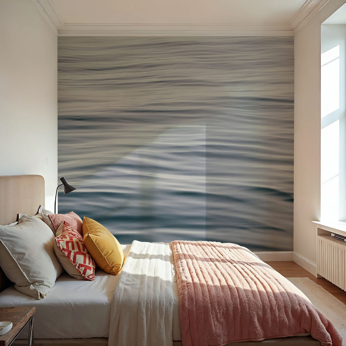 The Silent Sea IV Mural Wallpaper - room preview 06